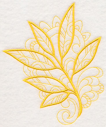 Doodle Willow Leaf