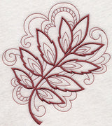 Doodle Sumac Leaf