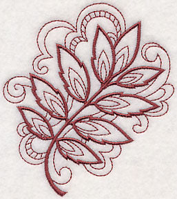 Doodle Sumac Leaf