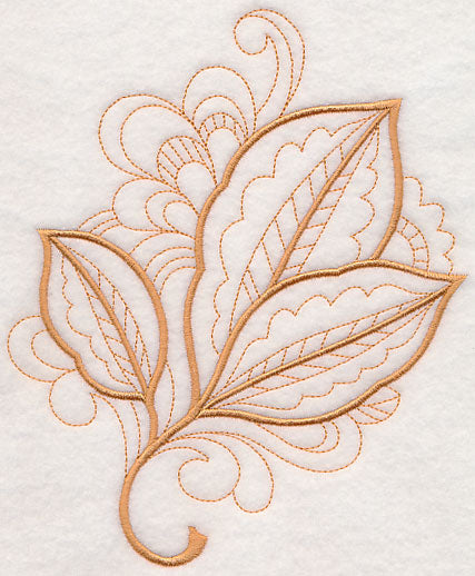 Doodle Magnolia Leaf