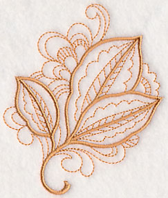 Doodle Magnolia Leaf