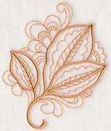 Doodle Magnolia Leaf