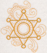 Doodle Sheriff's Badge