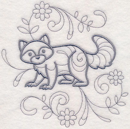 Doodle Raccoon