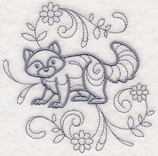 Doodle Raccoon
