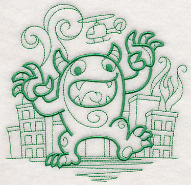 Doodle Monster Attack