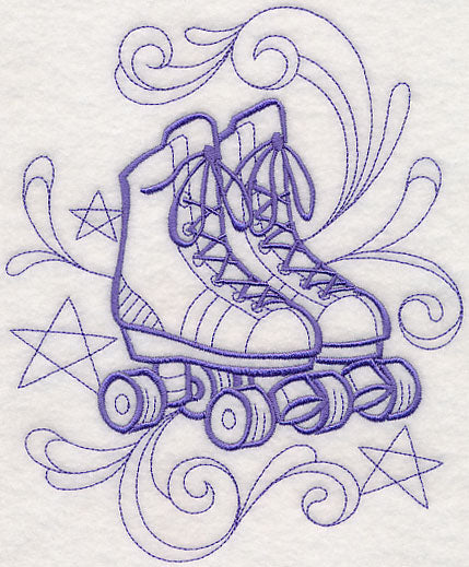 Doodle Roller Skates