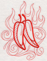 Doodle Chili Pepper