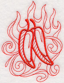 Doodle Chili Pepper