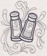Doodle Salt and Pepper