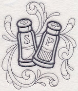 Doodle Salt and Pepper