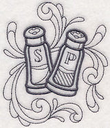 Doodle Salt and Pepper
