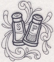 Doodle Salt and Pepper