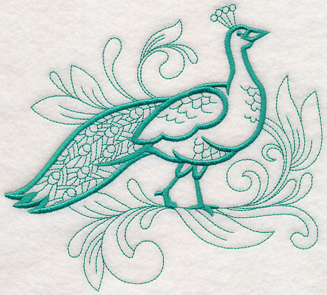 Doodle Peacock