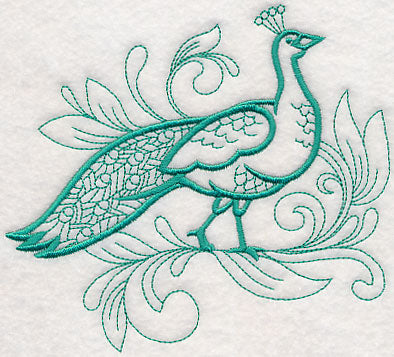 Doodle Peacock