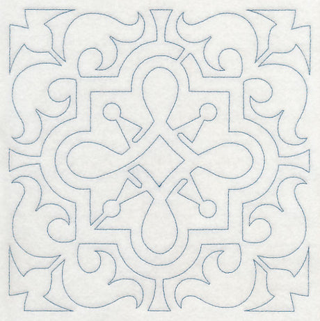 Marrakesh Tile Quilting Square 1