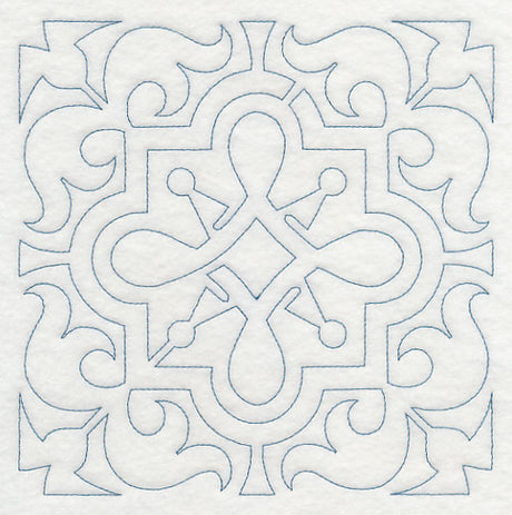 Marrakesh Tile Quilting Square 1