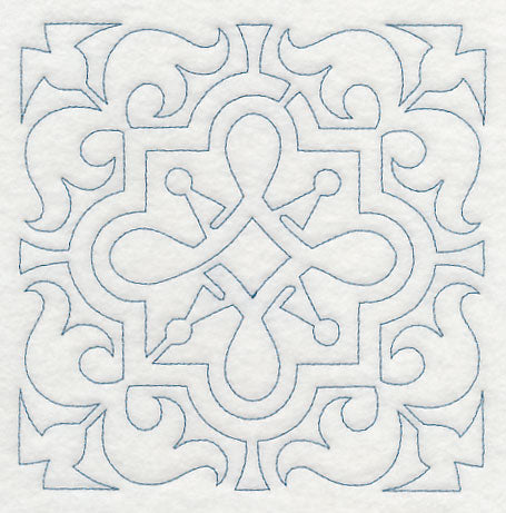 Marrakesh Tile Quilting Square 1