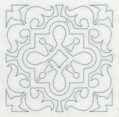 Marrakesh Tile Quilting Square 1