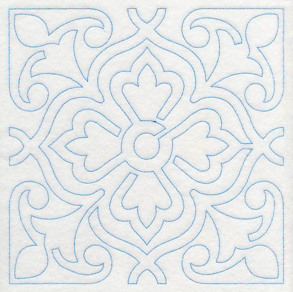 Marrakesh Tile Quilting Square 3