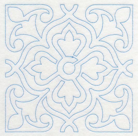 Marrakesh Tile Quilting Square 3