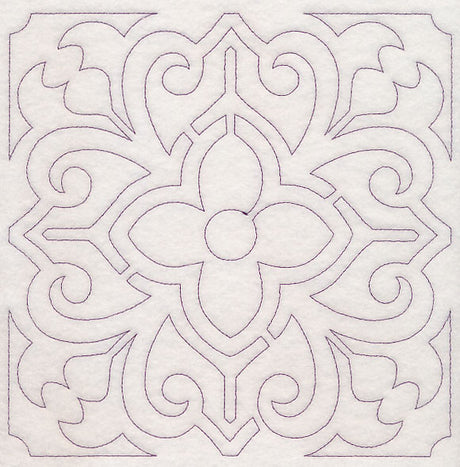 Marrakesh Tile Quilting Square 4