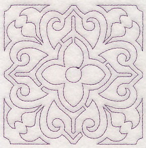Marrakesh Tile Quilting Square 4