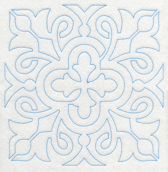 Marrakesh Tile Quilting Square 5