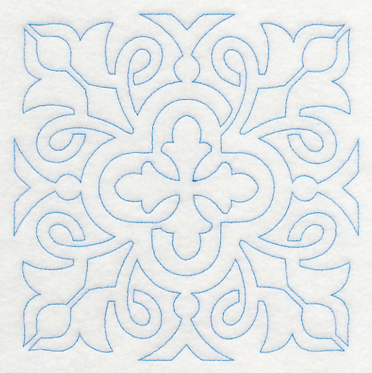 Marrakesh Tile Quilting Square 5