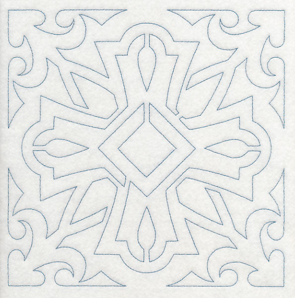 Marrakesh Tile Quilting Square 6