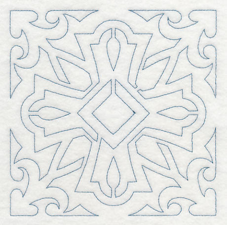 Marrakesh Tile Quilting Square 6