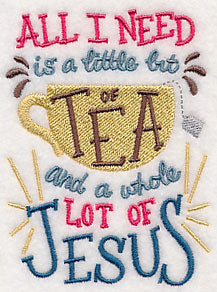 Tea and Jesus