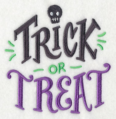 Trick or Treat with Skull