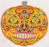 Sugar Skull Pumpkin