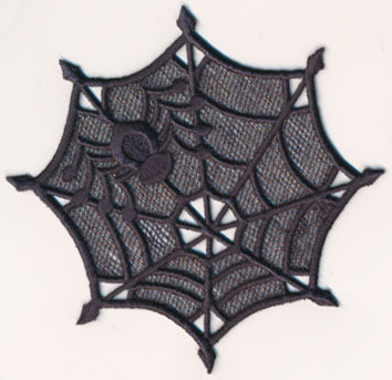 Spiderweb and Spider (Lace)
