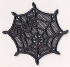 Spiderweb and Spider (Lace)