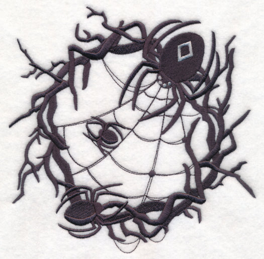 Spooky Spider Wreath