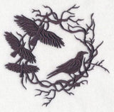 Creepy Crow Wreath