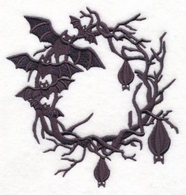 Bats in the Belfry Wreath