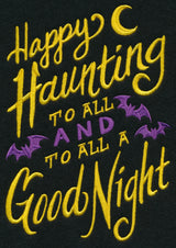 Happy Haunting To All