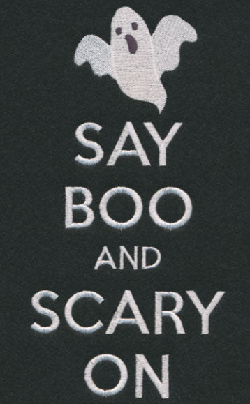 Say Boo and Scary On