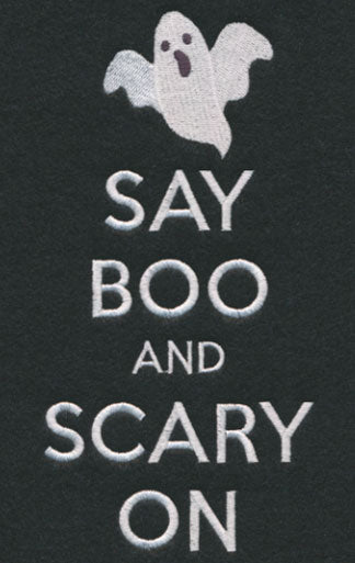 Say Boo and Scary On