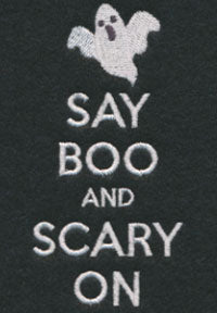 Say Boo and Scary On