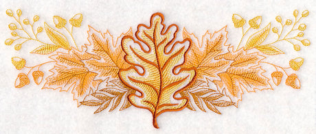 White Oak with Leafy Background