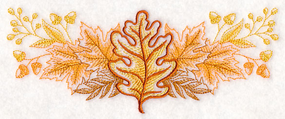 White Oak with Leafy Background