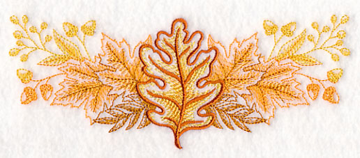 White Oak with Leafy Background