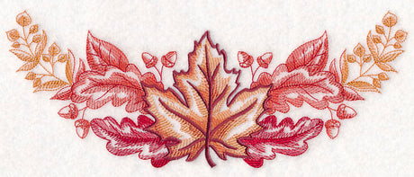 Maple with Leafy Background