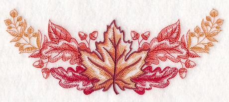 Maple with Leafy Background