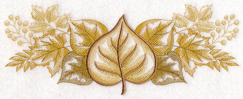 Aspen with Leafy Background