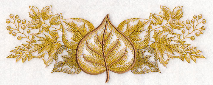 Aspen with Leafy Background